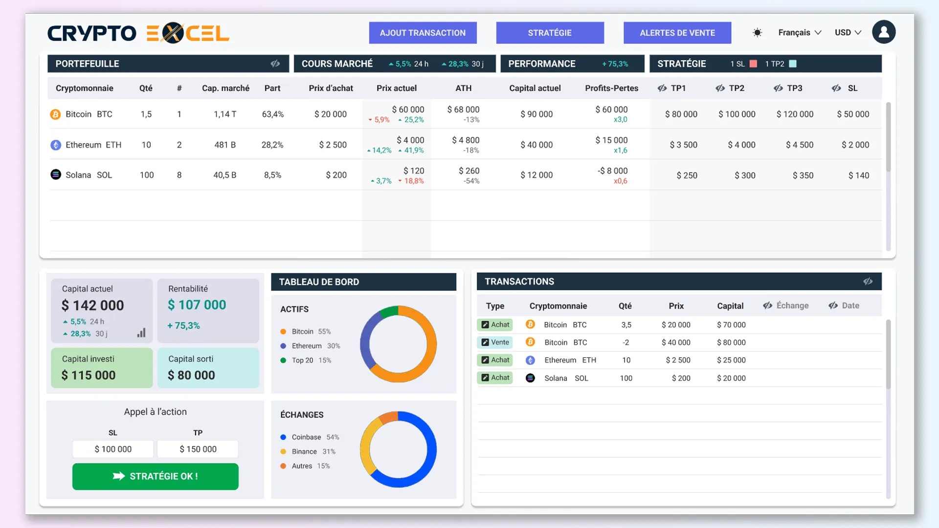 Crypto Excel, visuel 2 sur 8