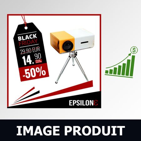 Template d'Image Produit Personnalisée, avec Photoshop (pour boutique E-Commerce)